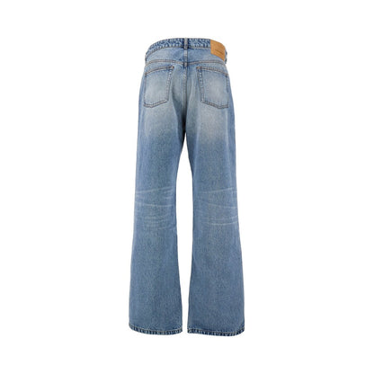AMI Large Fit five-pocket jeans