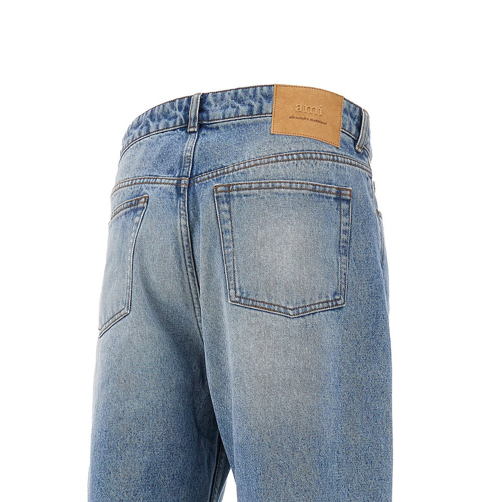 AMI Large Fit five-pocket jeans