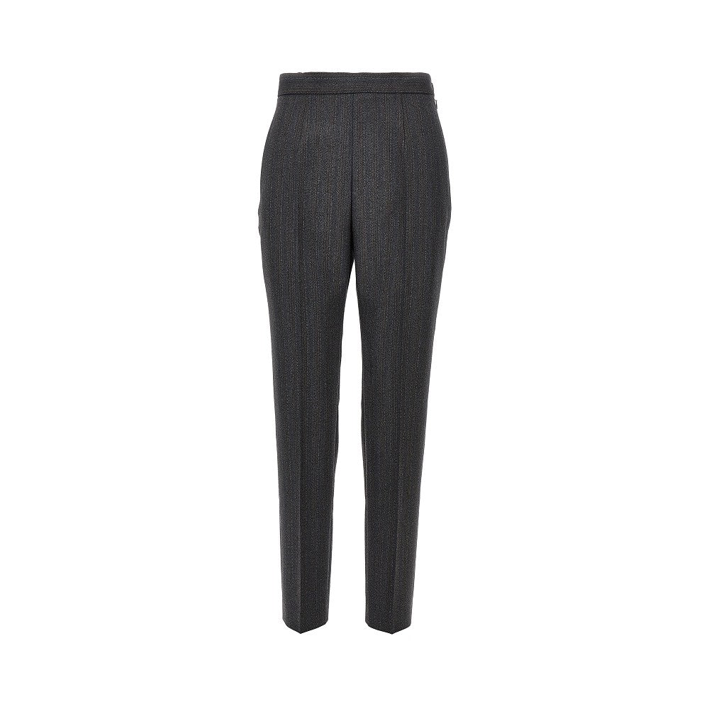 JIL SANDER Pinstriped wool tailored pants