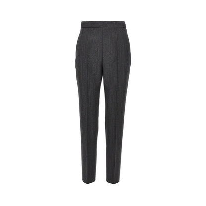 JIL SANDER Pinstriped wool tailored pants
