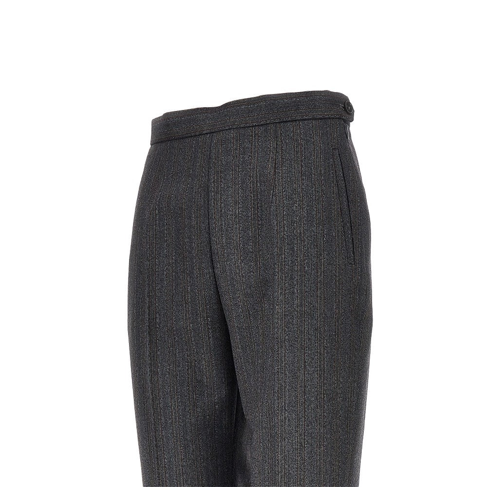 JIL SANDER Pinstriped wool tailored pants