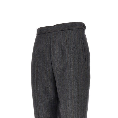 JIL SANDER Pinstriped wool tailored pants