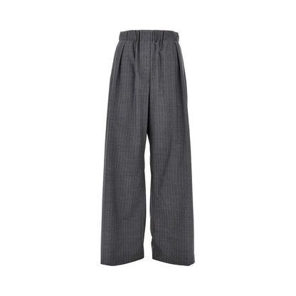 JIL SANDER Pinstriped wool pants