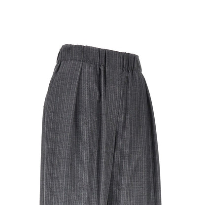 JIL SANDER Pinstriped wool pants
