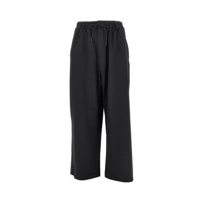Y3 Straight leg wool-blend pants