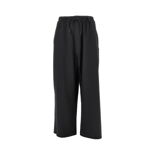 Y3 Straight leg wool-blend pants