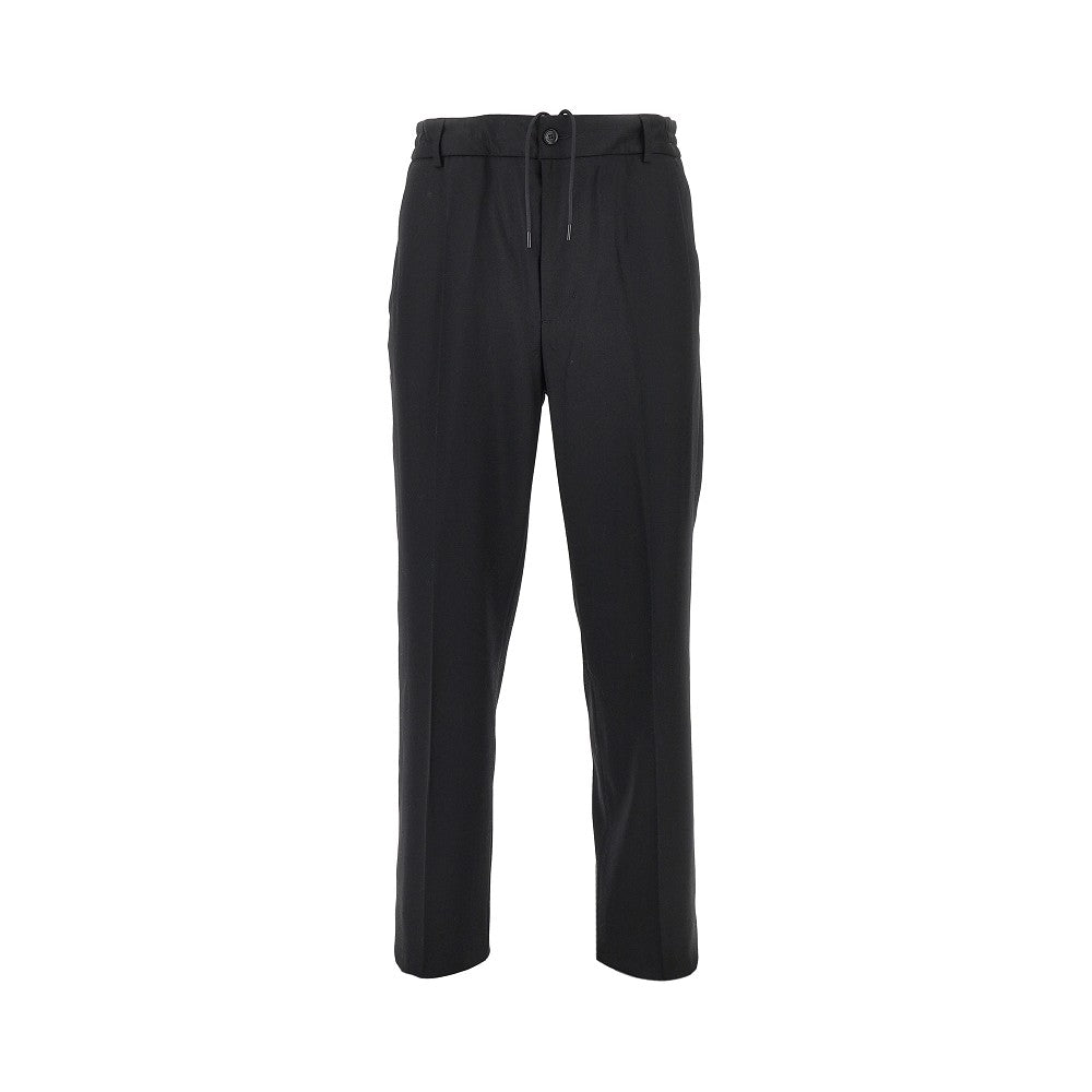 Moncler Wool tailored pants with elasticated waist