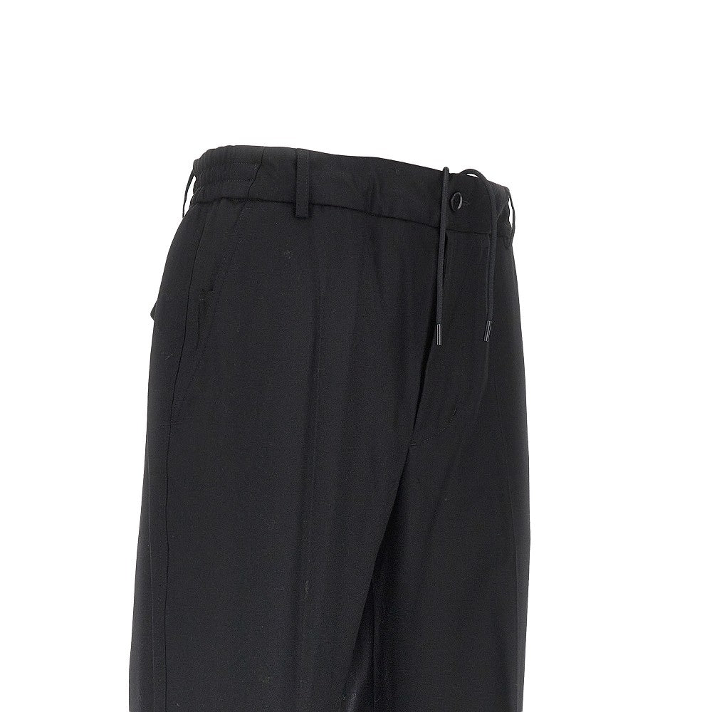 Moncler Wool tailored pants with elasticated waist