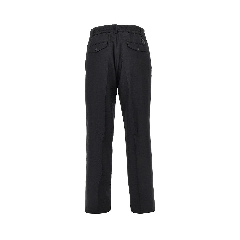 Moncler Wool tailored pants with elasticated waist