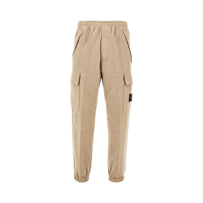 STONE ISLAND Wool-blend cargo pants