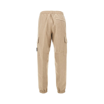 STONE ISLAND Wool-blend cargo pants