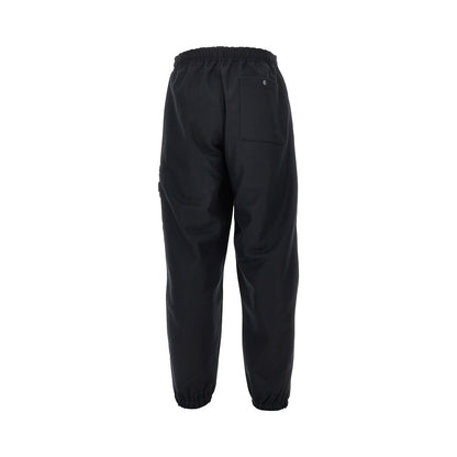 STONE ISLAND Flannel pants with Logo Badge