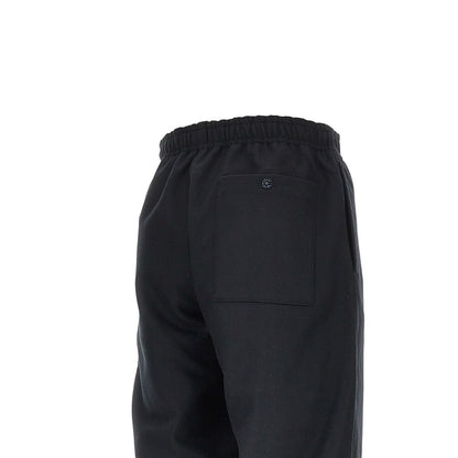 STONE ISLAND Flannel pants with Logo Badge
