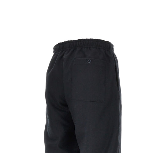STONE ISLAND Flannel pants with Logo Badge