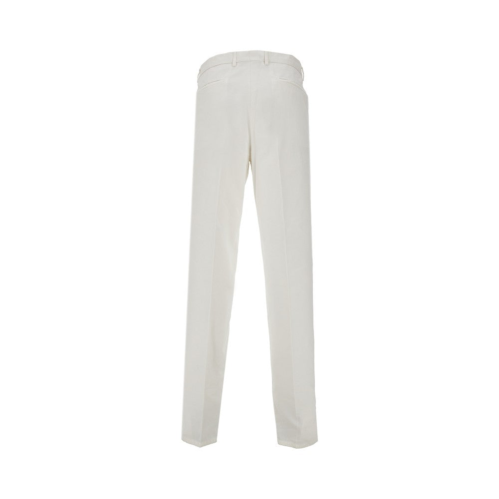 BRUNELLO CUCINELLI Gabardine pants with dart