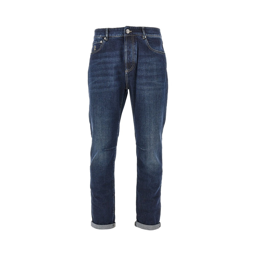 BRUNELLO CUCINELLI Stretch denim Leisure Fit jeans