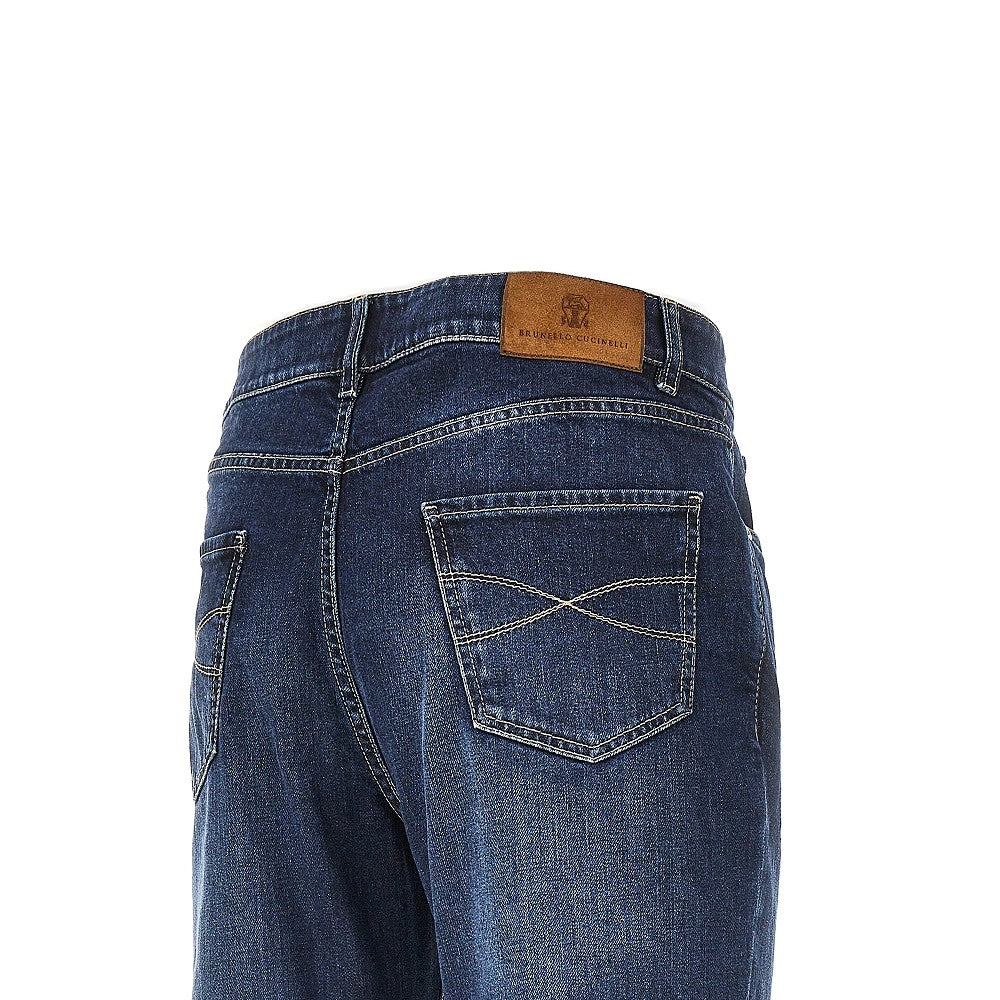 BRUNELLO CUCINELLI Stretch denim Leisure Fit jeans