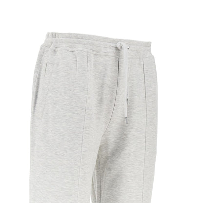 BRUNELLO CUCINELLI Mélange double jersey sweatpants