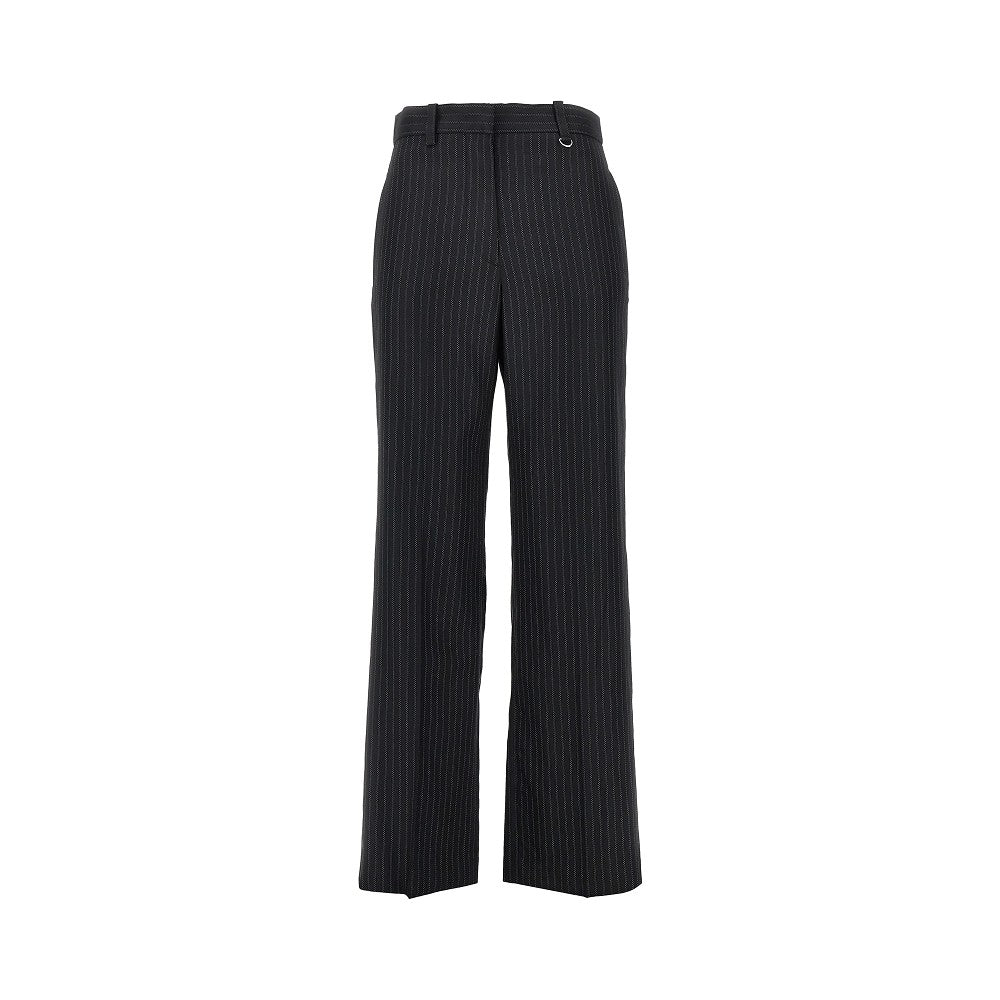 ISABEL MARANT Wool-blend pinstriped pants