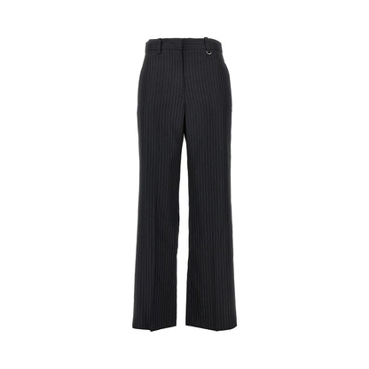 ISABEL MARANT Wool-blend pinstriped pants