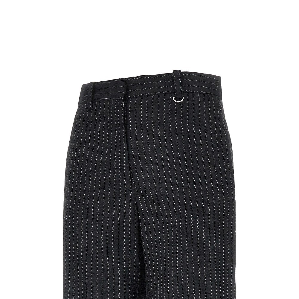 ISABEL MARANT Wool-blend pinstriped pants