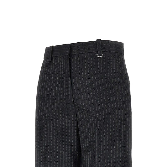 ISABEL MARANT Wool-blend pinstriped pants