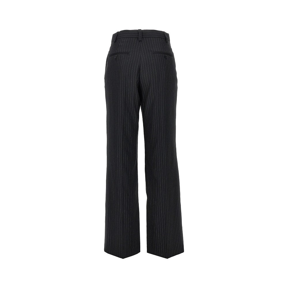 ISABEL MARANT Wool-blend pinstriped pants