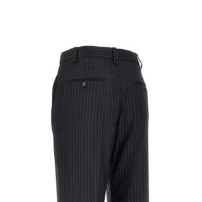ISABEL MARANT Wool-blend pinstriped pants