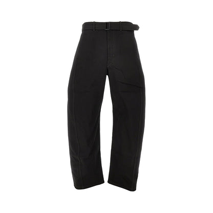 Lemaire 'Twisted' denim pants with belt