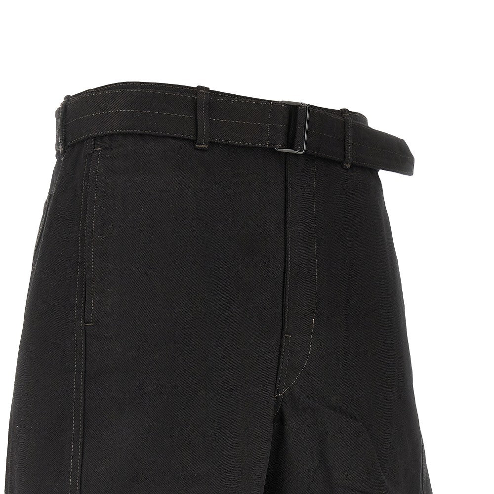 Lemaire 'Twisted' denim pants with belt