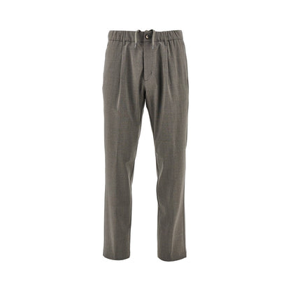 Herno Stretch liht wool pants with drawstring