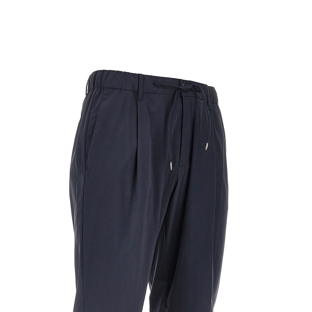 Herno Technical poplin pants with drawstring