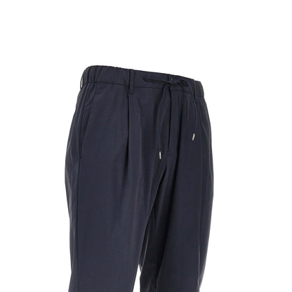Herno Technical poplin pants with drawstring