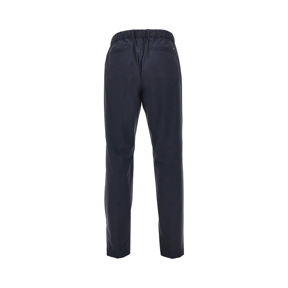 Herno Technical poplin pants with drawstring