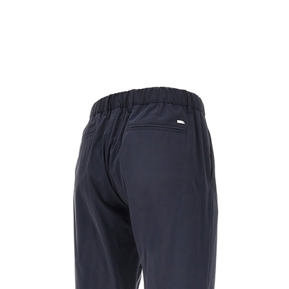 Herno Technical poplin pants with drawstring