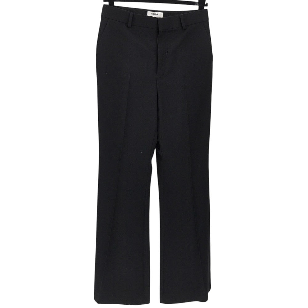 Celine Wool gabardine Kick-Flare pants