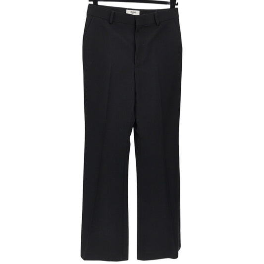 Celine Wool gabardine Kick-Flare pants