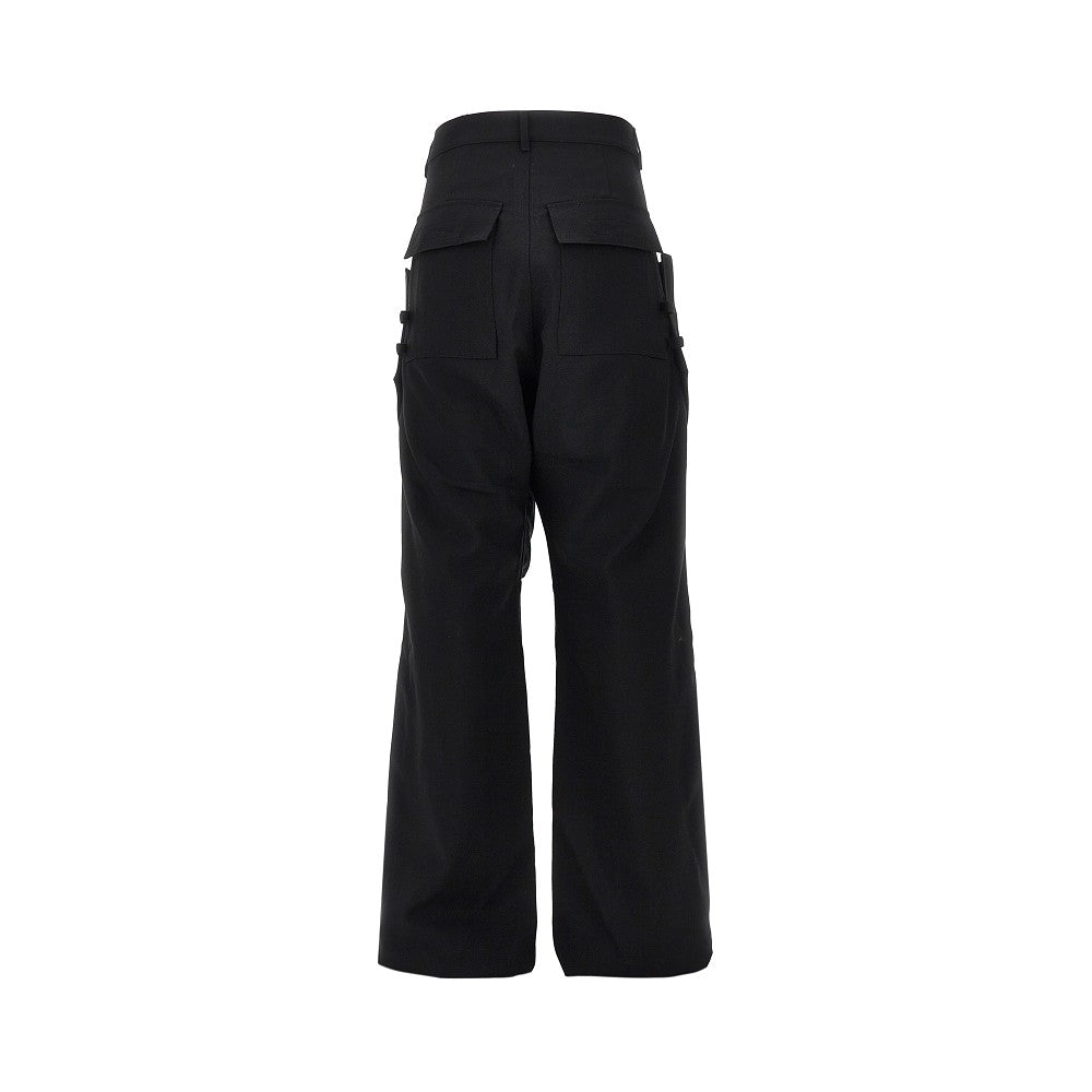 Rick Owens Wool canvas 'Stefan' cargo pants