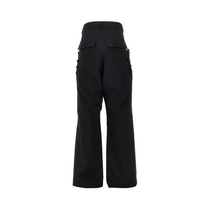 Rick Owens Wool canvas 'Stefan' cargo pants