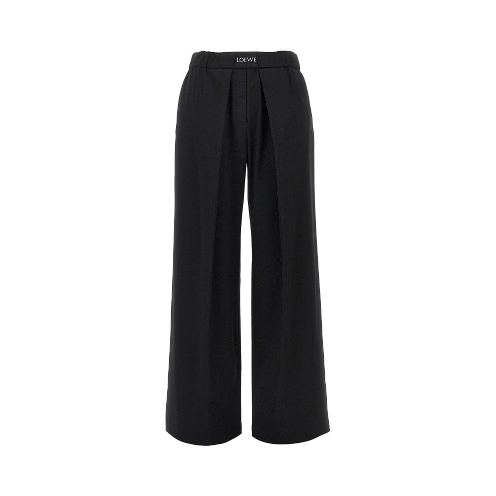 LOEWE Wool pants with elasticated waist