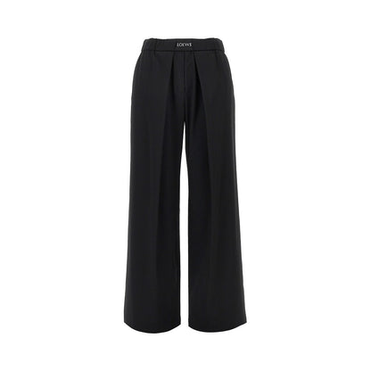 LOEWE Wool pants with elasticated waist