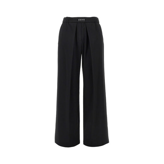 LOEWE Wool pants with elasticated waist