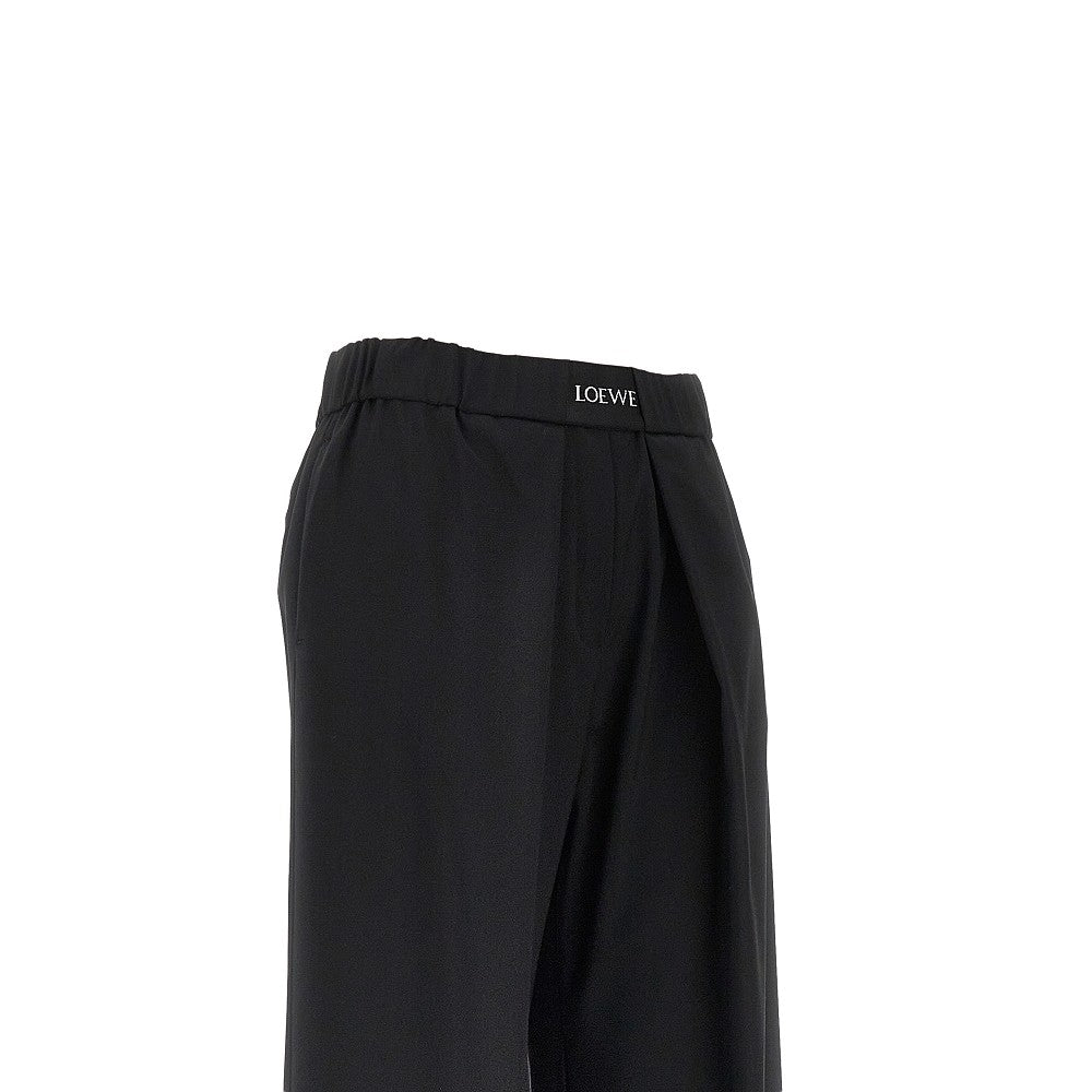 LOEWE Wool pants with elasticated waist