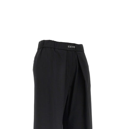 LOEWE Wool pants with elasticated waist