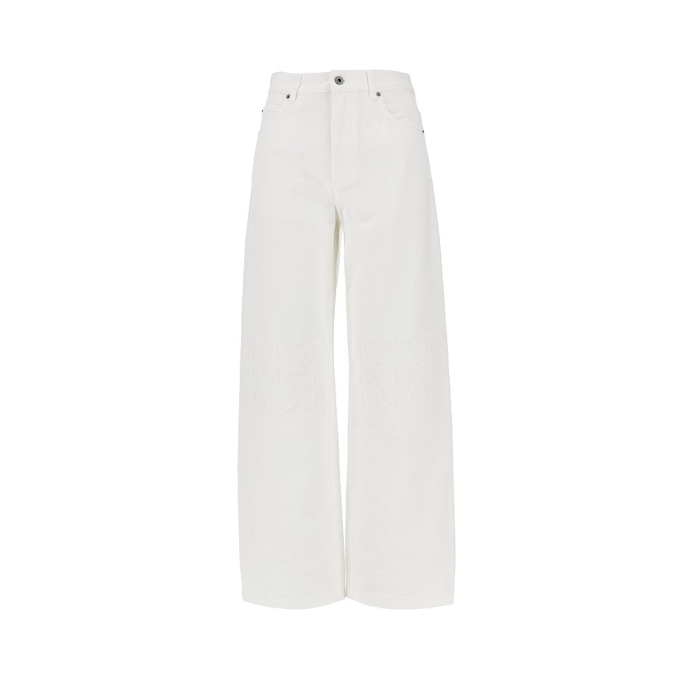 Loewe Baggy Fit jeans with Anagram embroidery