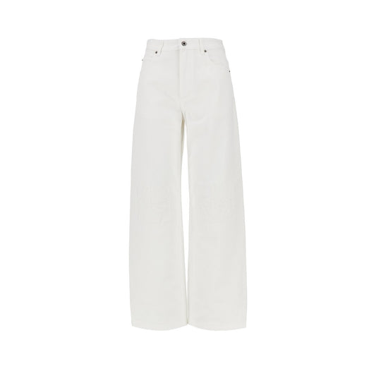 Loewe Baggy Fit jeans with Anagram embroidery