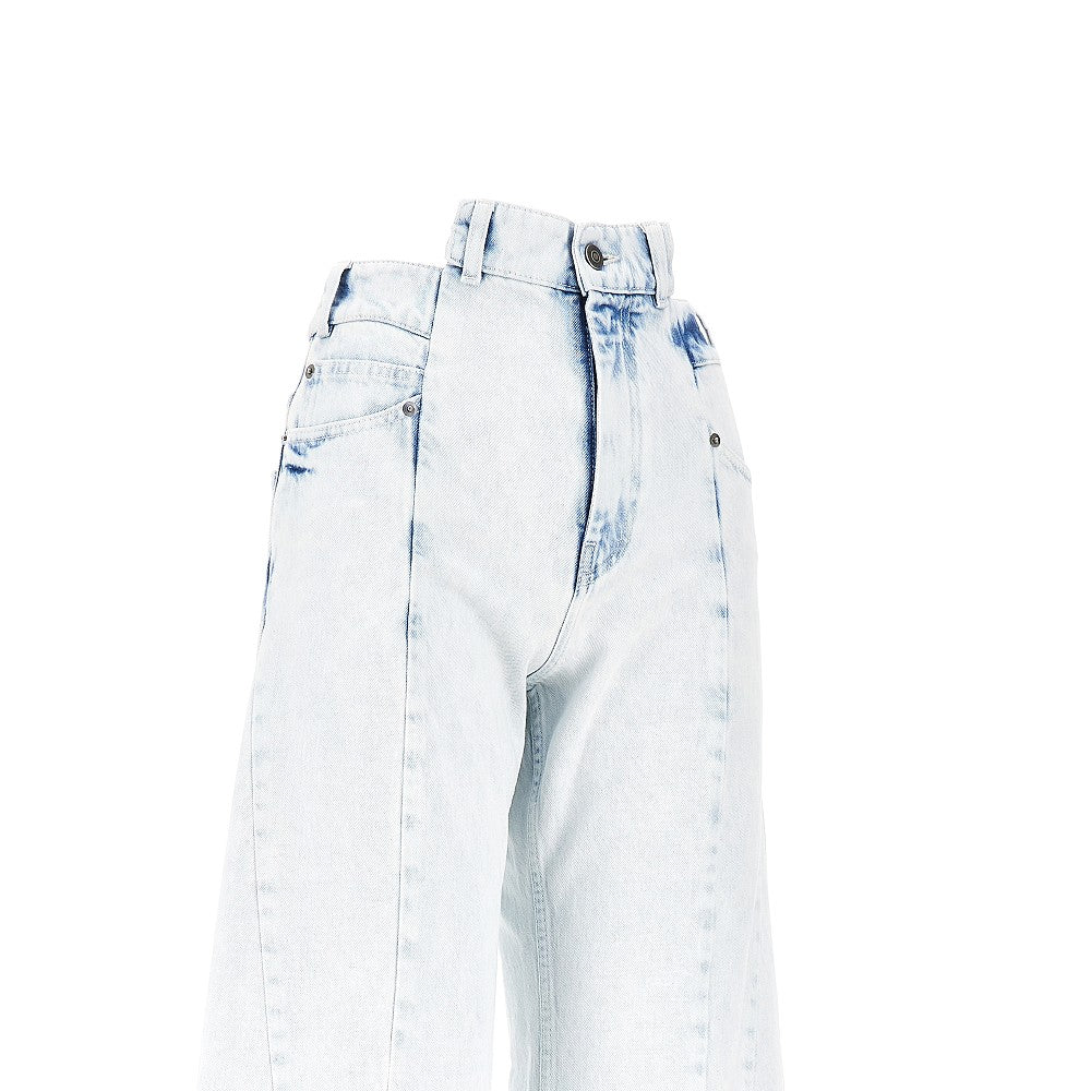 Maison Margiela Cut-out waist Wide Fit jeans
