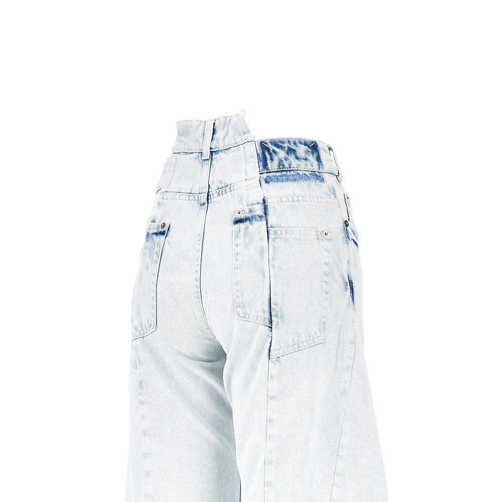 Maison Margiela Cut-out waist Wide Fit jeans