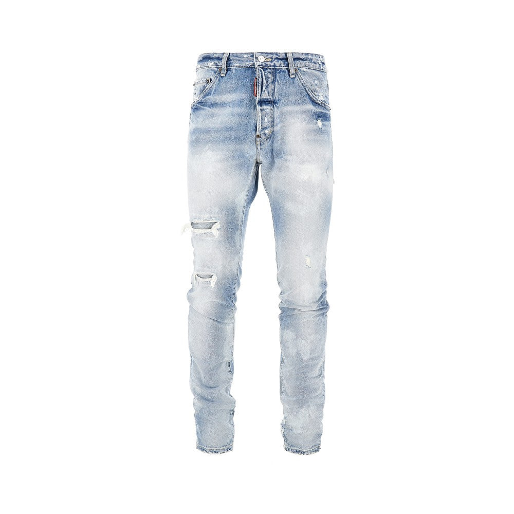 Dsquared2 Light wash 'Teddy' jeans