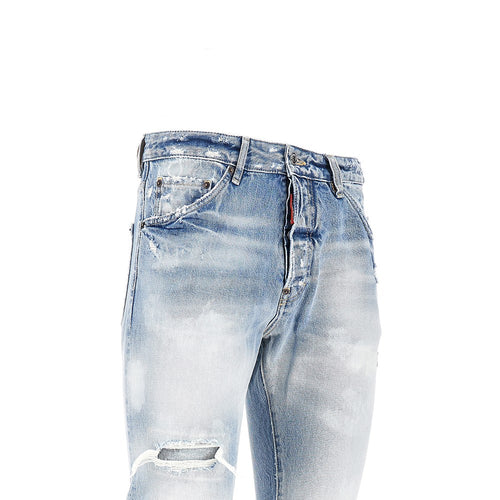 Dsquared2 Light wash 'Teddy' jeans
